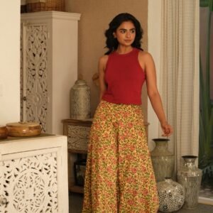 Ruby Bloom Printed Palazzo Pants