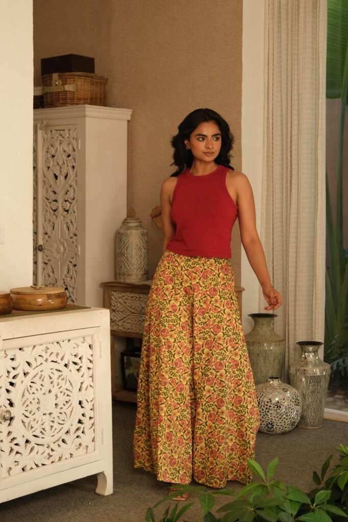 Ruby Bloom Printed Palazzo Pants